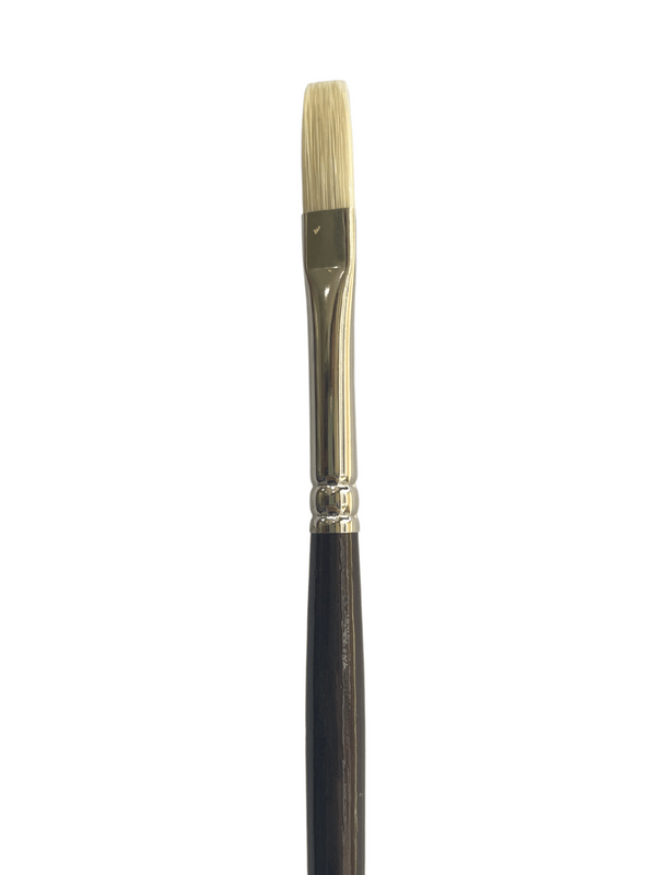 Das S1180 Hog & Taklon Flat Long Handle Brushes#Size_2