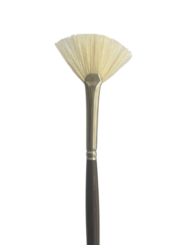 Das S1180 Hog & Taklon Fan Long Handle Brushes#Size_1