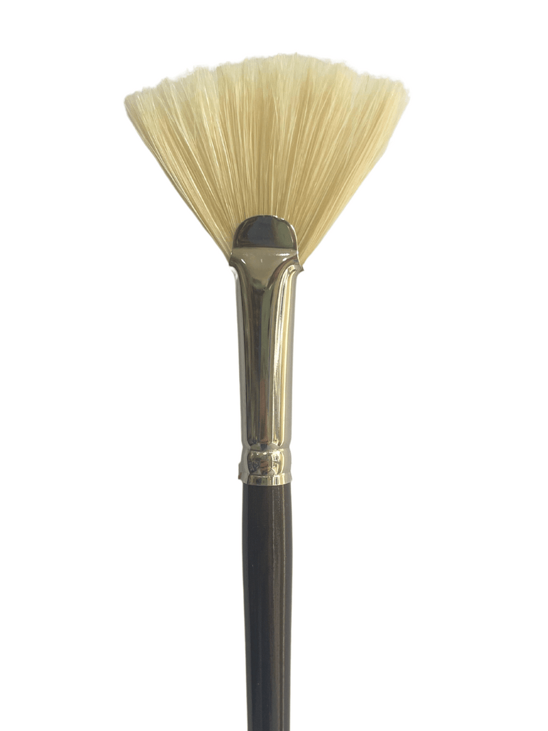 Das S1180 Hog & Taklon Fan Long Handle Brushes