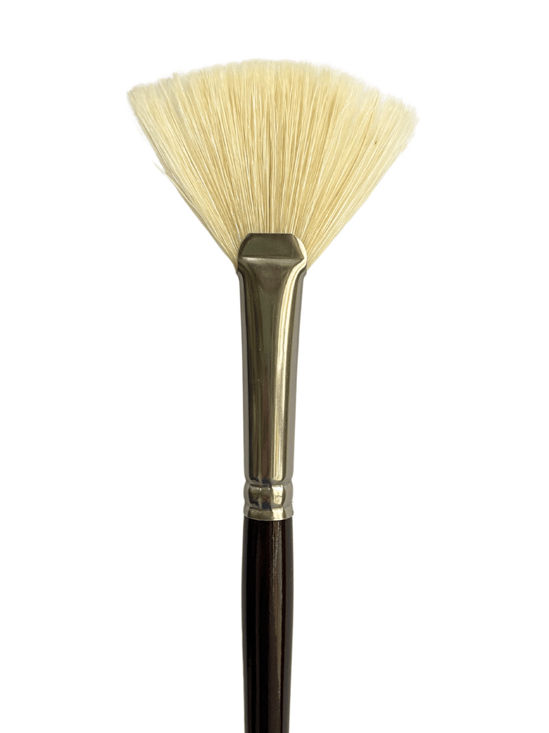 Das S1180 Hog & Taklon Fan Long Handle Brushes