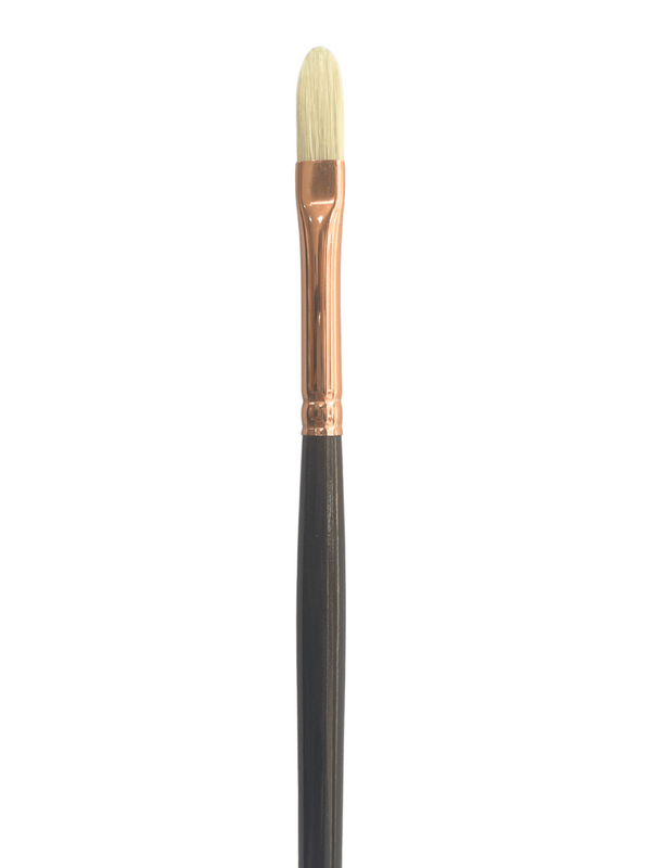 Das S1180 Hog & Taklon Filbert Long Handle Brushes#Size_2
