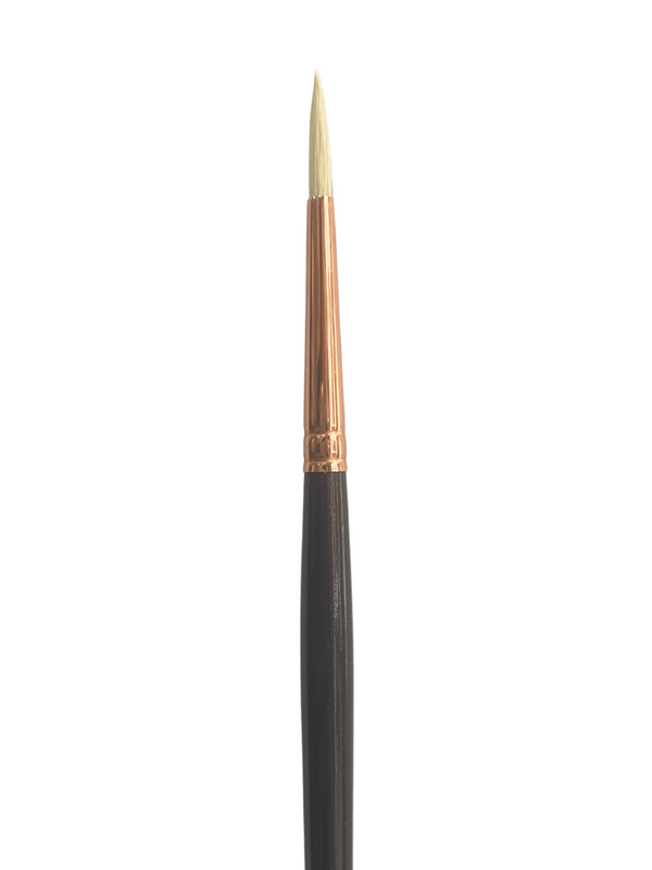 Das S1180 Hog & Taklon Round Long Handle Brushes#Size_2