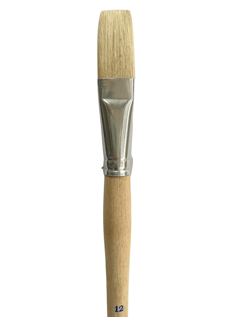 Das S150 Hog Bristle Long Handle Flat Brushes