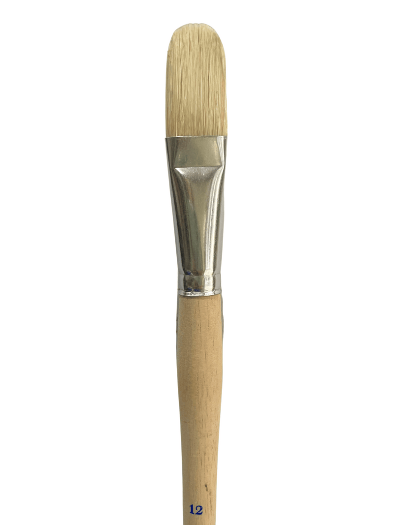 Das S150 Hog Bristle Long Handle Filbert Brushes