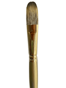 Das S2100 Imitation Synthetic Mongoose Filbert Long Handle Brushes