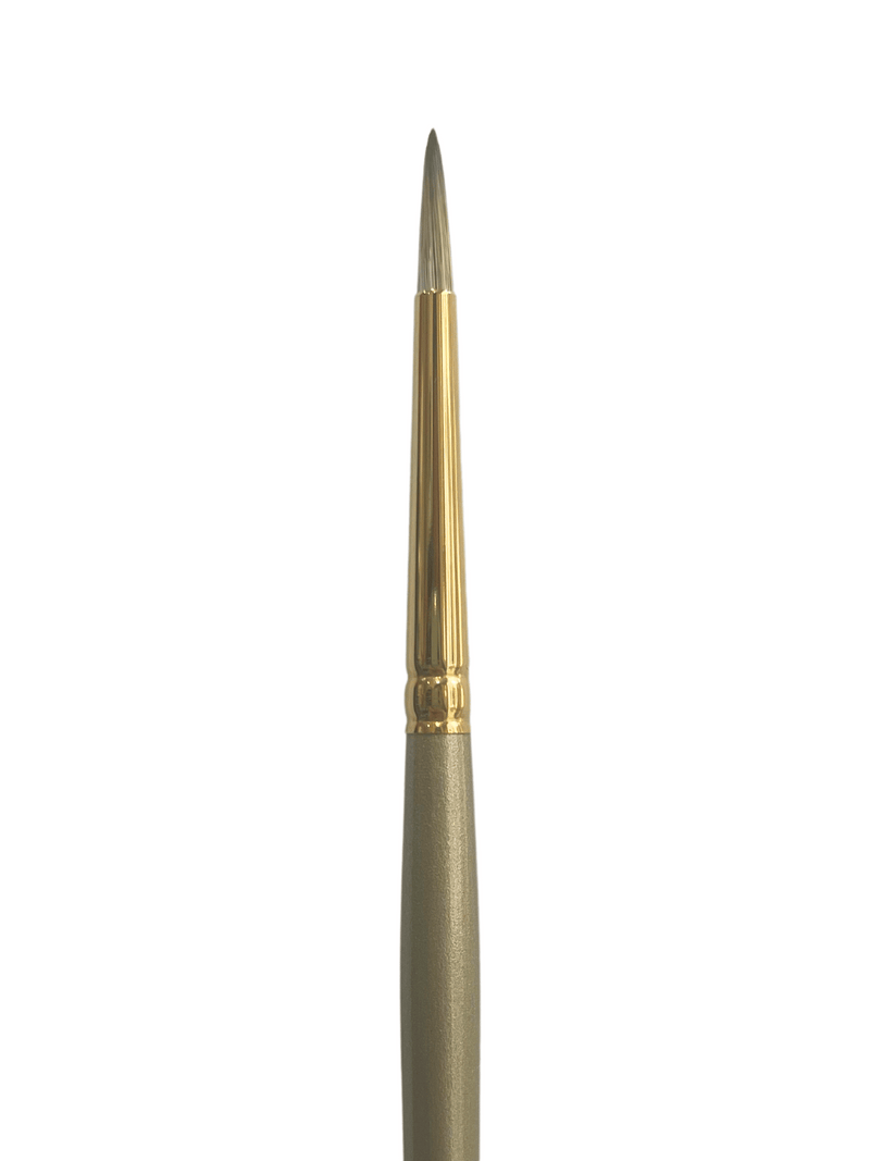 Das S2100 Imitation Synthetic Mongoose Round Long Handle Brushes