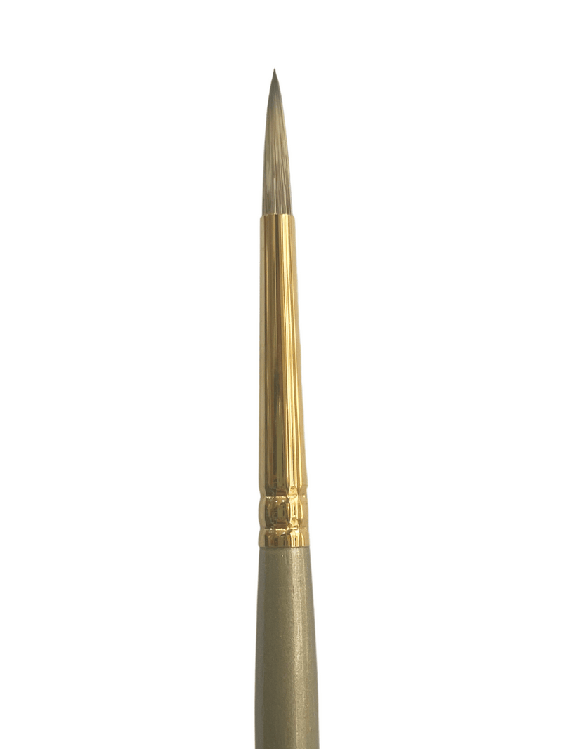 Das S2100 Imitation Synthetic Mongoose Round Long Handle Brushes