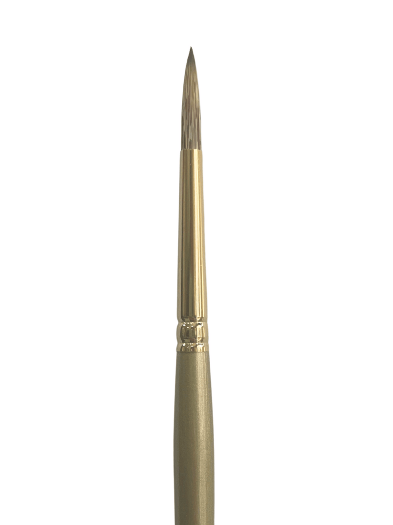 Das S2100 Imitation Synthetic Mongoose Round Long Handle Brushes