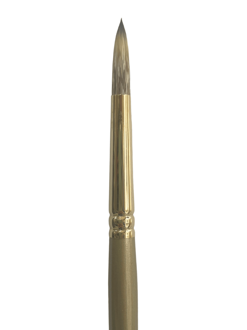 Das S2100 Imitation Synthetic Mongoose Round Long Handle Brushes