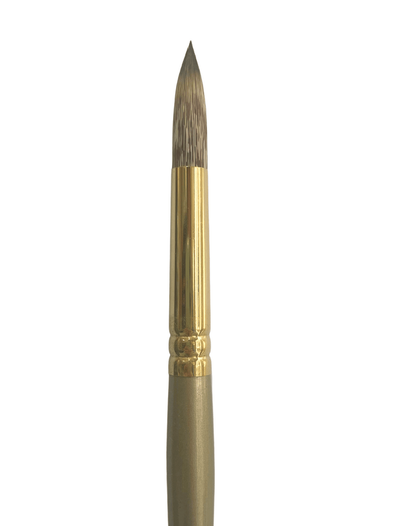 Das S2100 Imitation Synthetic Mongoose Round Long Handle Brushes