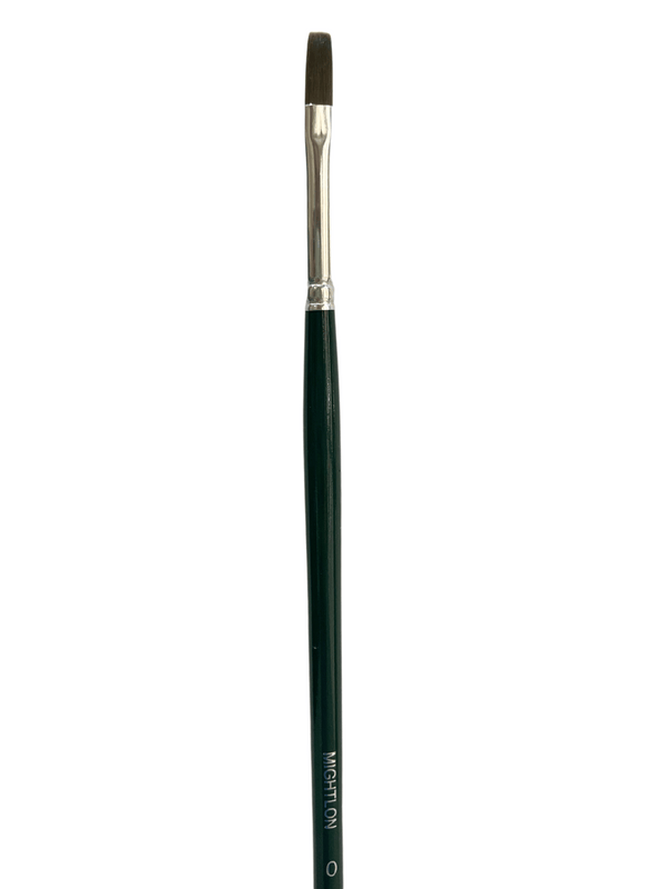 Das S6400 Mightlon Synthetic Flat Long Handle Brushes#size_0