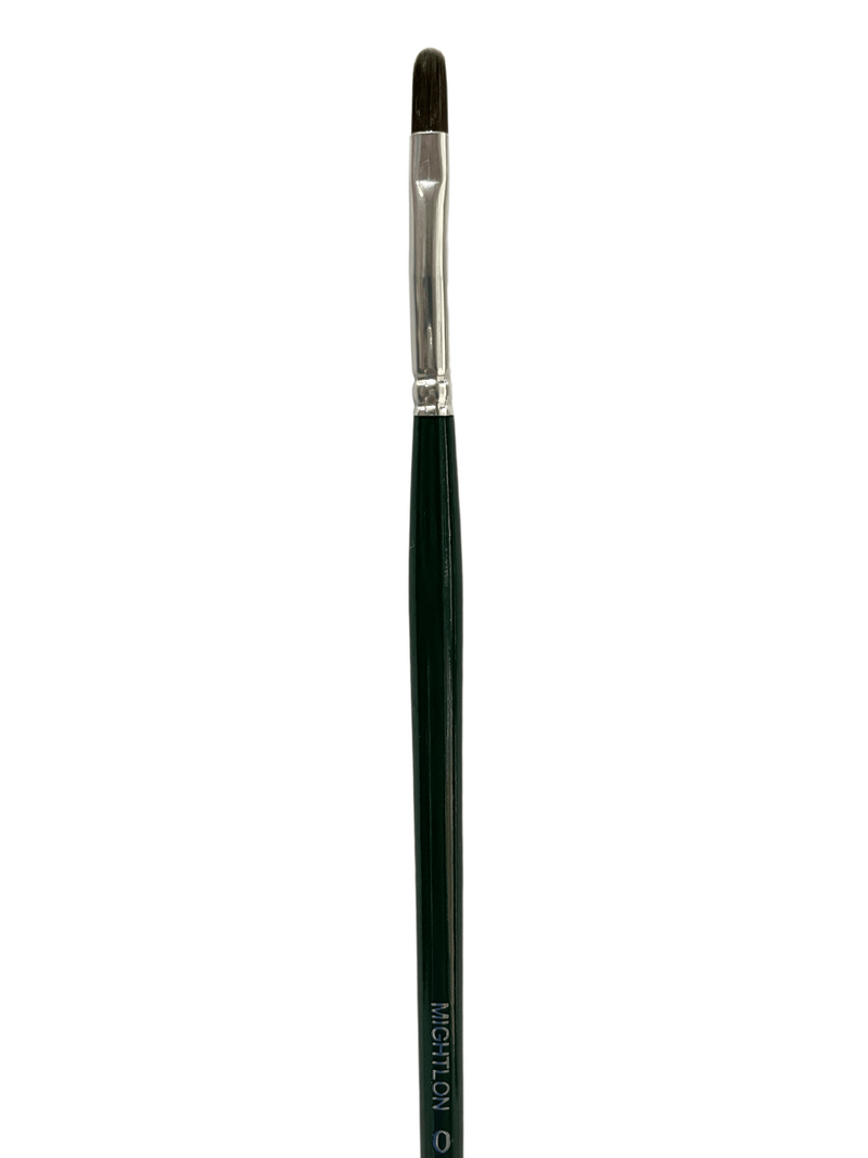 Das S6400 Mightlon Synthetic Filbert Long Handle Brushes