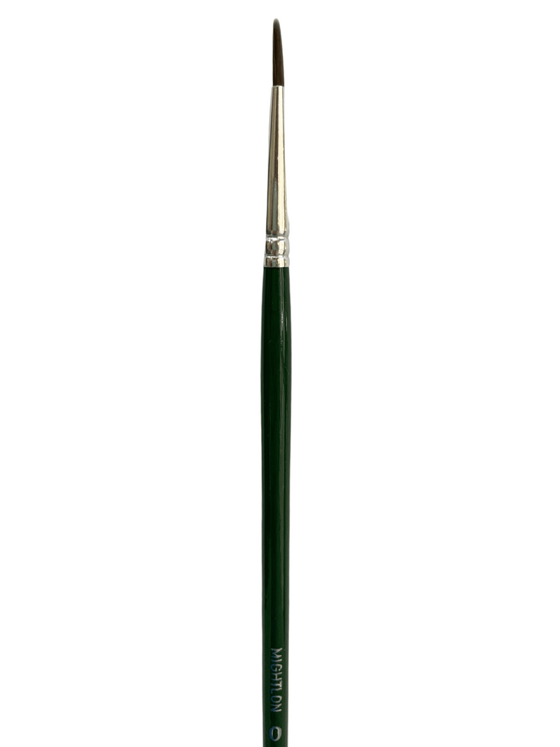 Das S6400 Mightlon Synthetic Round Long Handle Brushes