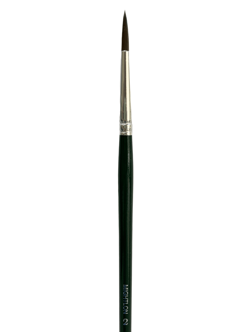 Das S6400 Mightlon Synthetic Round Long Handle Brushes