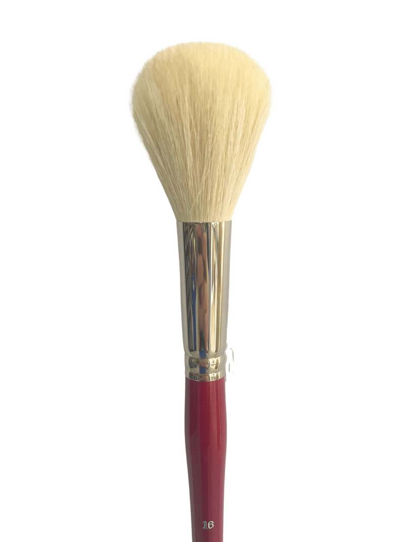 Das S758 White Goat Round Mop Brushes