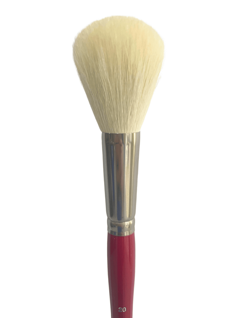 Das S758 White Goat Round Mop Brushes