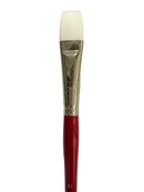 Das S9501 White Taklon Bright Long Handle Brushes