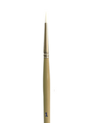 Das S9701 White Taklon Round Paint Brush