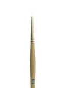 Das S9701 White Taklon Round Paint Brush