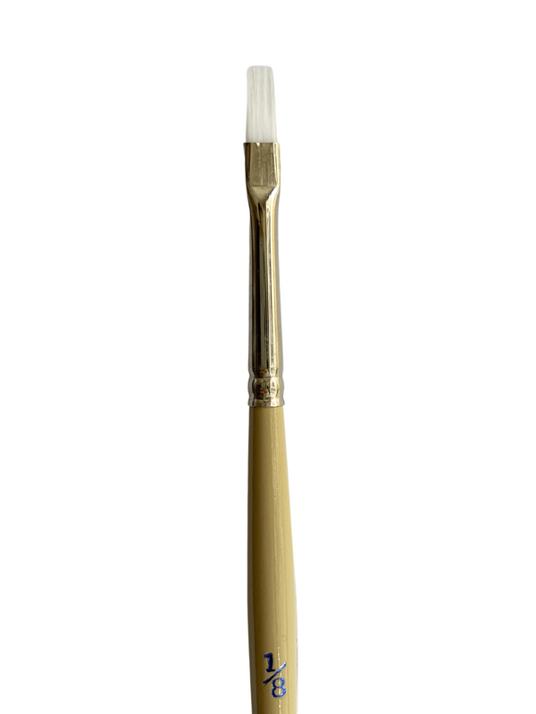 Das S9850 White Taklon Rake Brushes#size_1/8 INCH