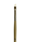 Das S9950 White Taklon Angular Art Paint Brush
