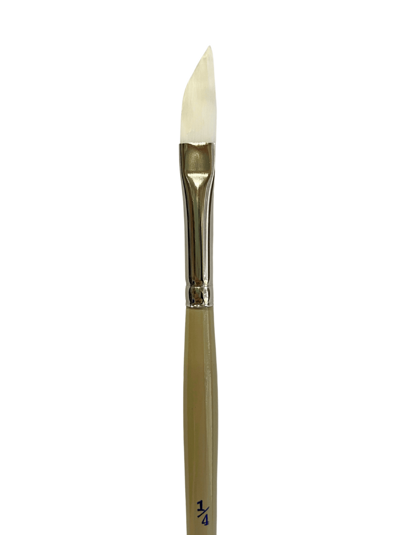 Das S9970 White Taklon Dagger Paint Brush