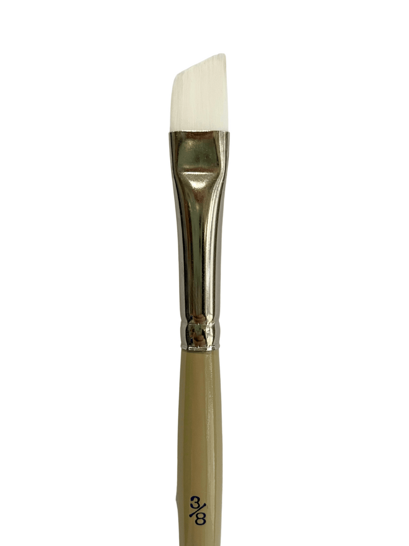 Das S9950 White Taklon Angular Art Paint Brush