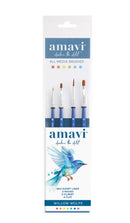 Willow Wolfe Amavi Details Golden Taklon Brush Set