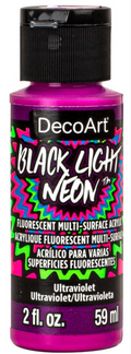 Decoart Black Light Neons 2oz#Colour_ULTRAVIOLET