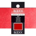 BLOCKX Artists' Watercolour Half Pans#Colour_BLOCKX RED (S3)