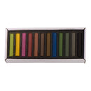 BLOCKX Soft Artists' Pastels Assorted Dark Colours Set of 12
