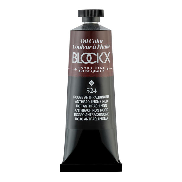 BLOCKX Artists' Oil Paints 35ml A-L#Colour_ANTHRAQUINONE RED (S5)