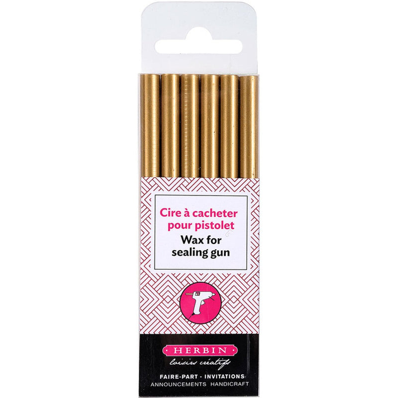 Jacques Herbin Wax Gun Sticks - Pack Of 6