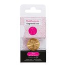 Jacques Herbin Round Champagne Glasses Wax Seal