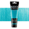 BLOCKX 120ml Artists' Acrylic Paints#Colour_PEARLESCENT TURQUOISE