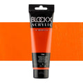 BLOCKX 120ml Artists' Acrylic Paints#Colour_CHINESE ORANGE