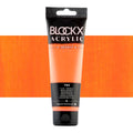 BLOCKX 120ml Artists' Acrylic Paints#Colour_FLURO ORANGE