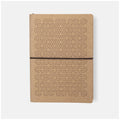 Ciak Vogue 12x17cm Lined Notebook#Colour_TAN RHOMBUS