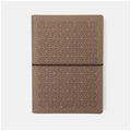 Ciak Vogue 12x17cm Lined Notebook#Colour_COFFEE RHOMBUS