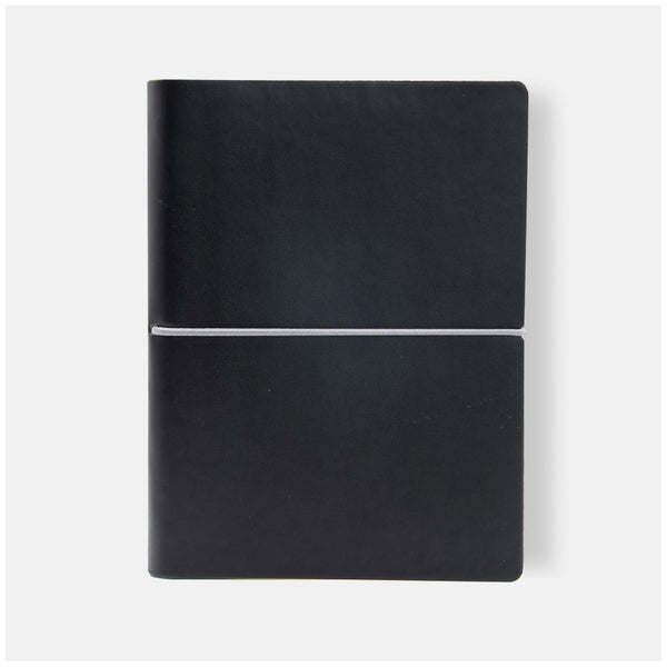 Ciak Classic 12x17cm Lined Notebook#Colour_BLACK