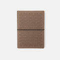 Ciak Vogue A5 Lined Notebook#Colour_COFFEE RHOMBUS
