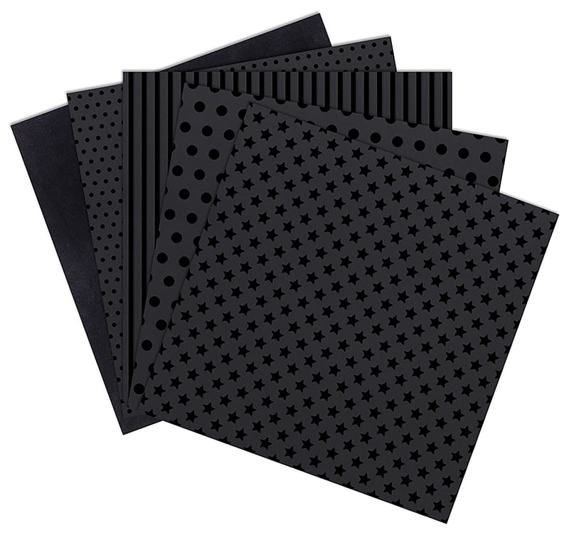Clairefontaine Flocked 185g 30.5x30.5cm Cutting Paper Pack of 5
