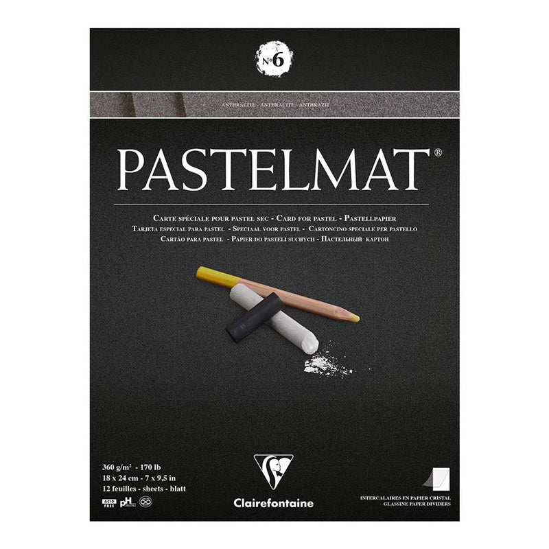 Clairefontaine Pastelmat Pad No. 6 12 Sheets