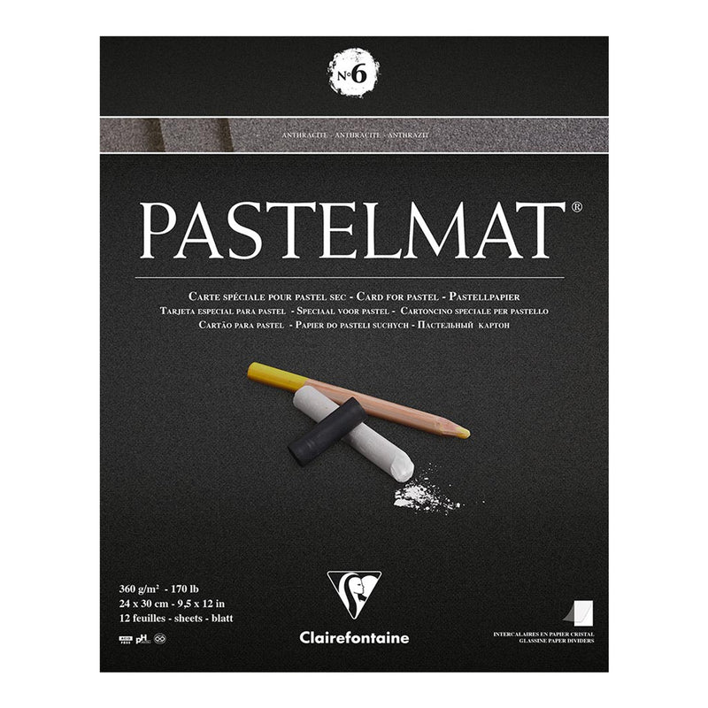 Clairefontaine Pastelmat Pad No. 6 12 Sheets