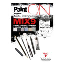 Clairefontaine PaintON 250gsm 27 sheet MIX9 Pads