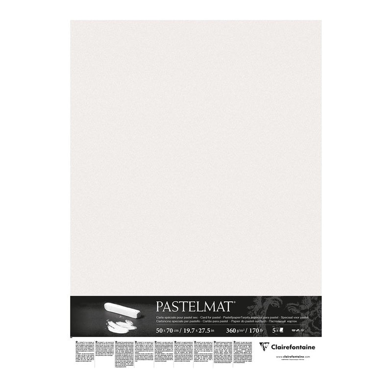 Clairefontaine Pastelmat Paper 50x70cm - Pack Of 5