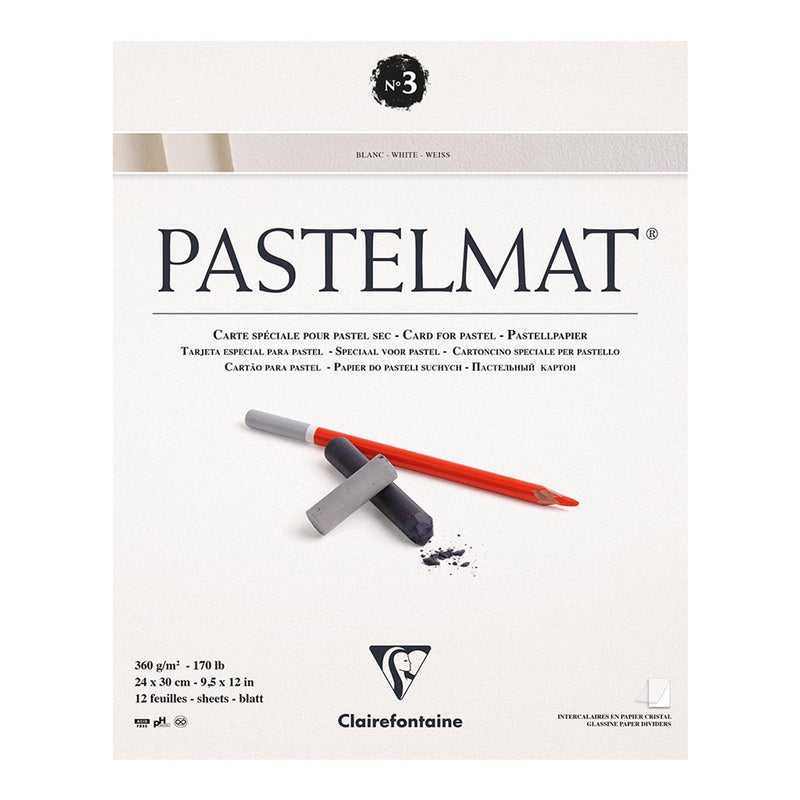 Clairefontaine Pastelmat Pad No. 3 12 Sheets