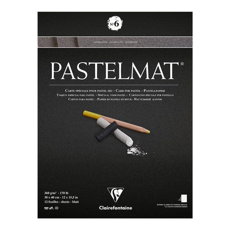 Clairefontaine Pastelmat Pad No. 6 12 Sheets