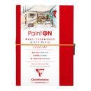 Clairefontaine PaintON White 250gsm 32 sheet Stitchbooks