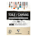 Clairefontaine Polycotton 210gsm 10 sheet Natural Canvas Pads